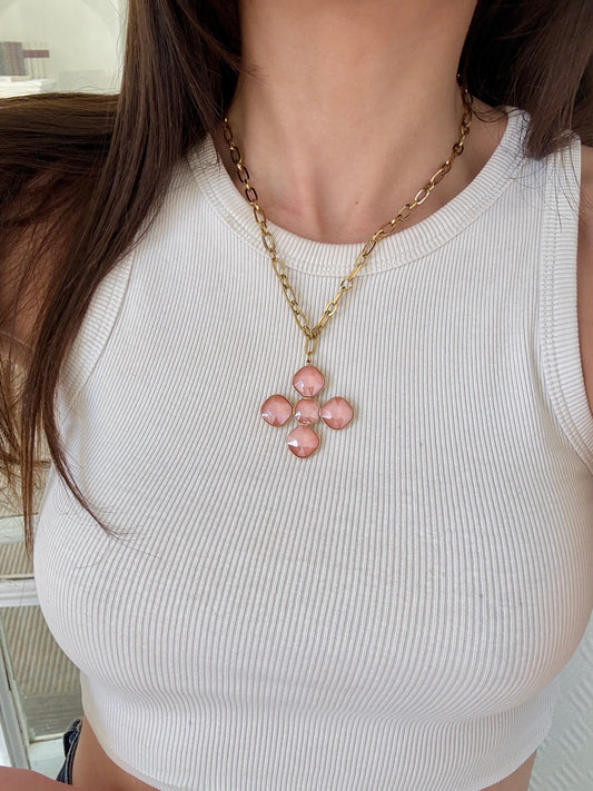 COLLIER ROSE