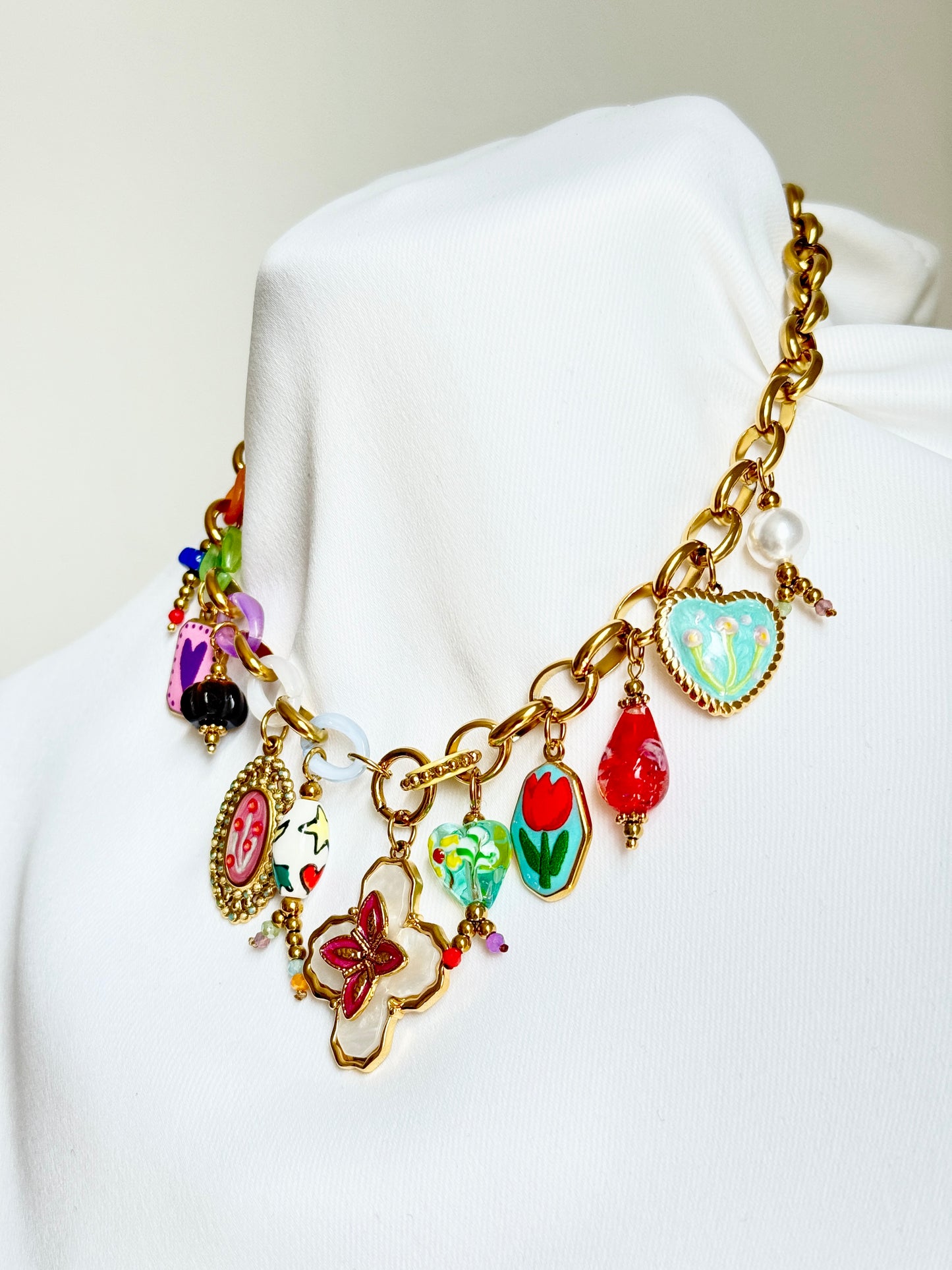 COLLIER TOPAZE