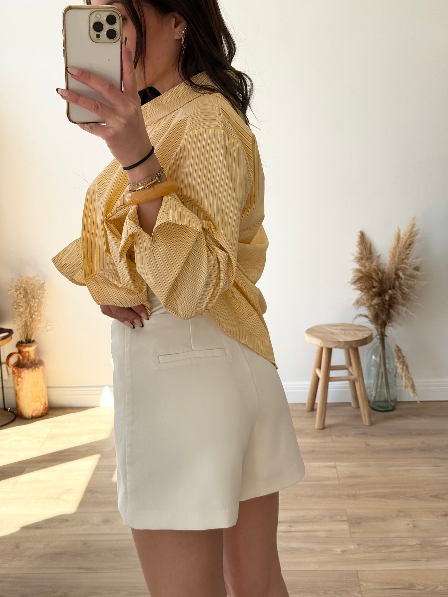 JUPE SHORT BLANCHE