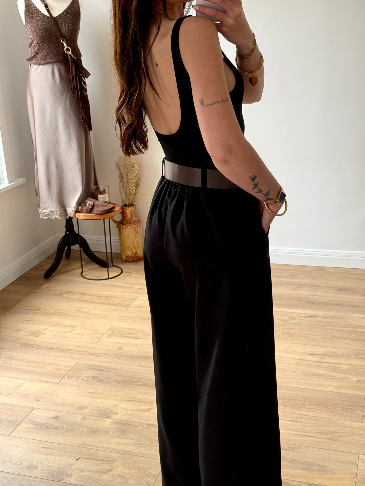 PANTALON TAILLEUR NOIR