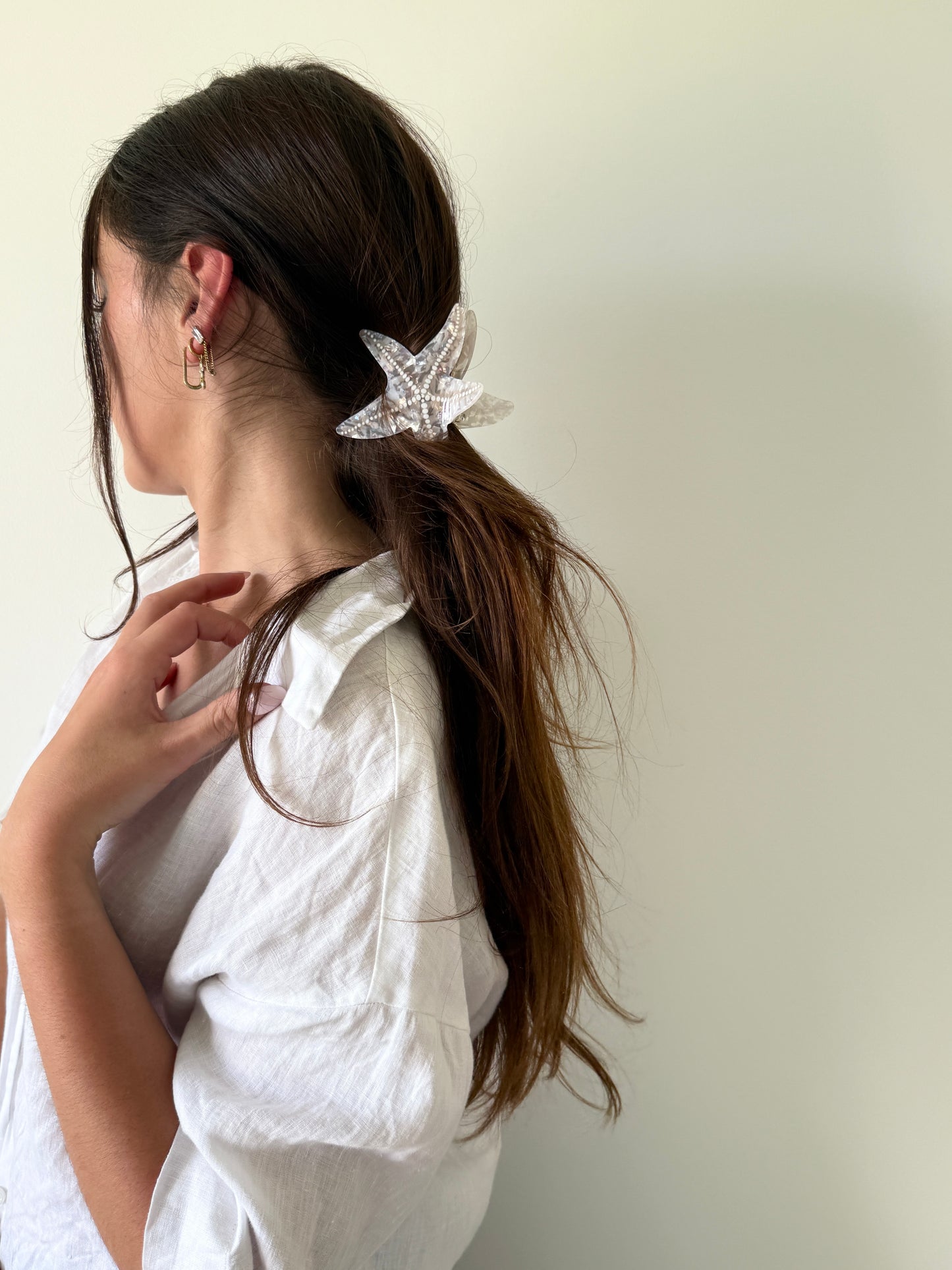 BARRETTES "ÉTOILE DE MER"