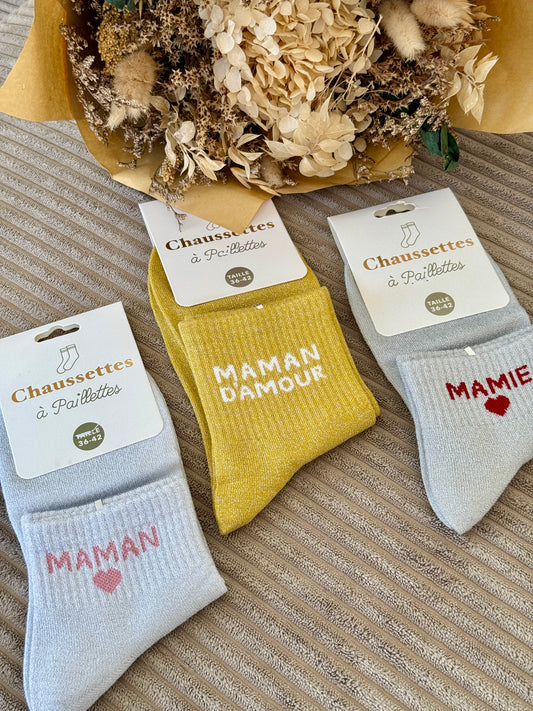 CHAUSSETTES MAMAN/MAMIE ❣️