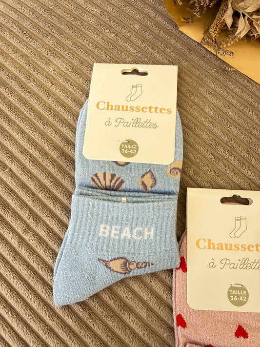CHAUSSETTES À MOTIFS