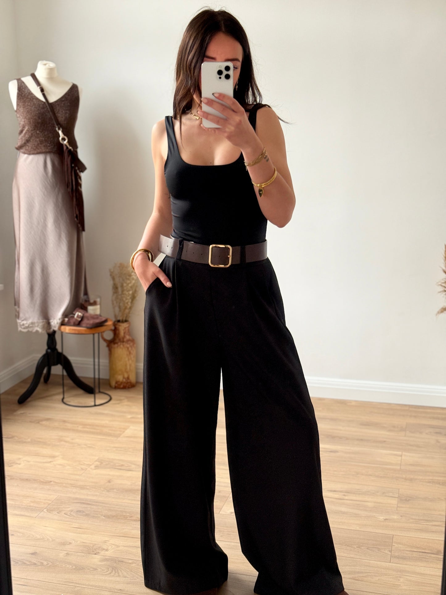PANTALON TAILLEUR NOIR