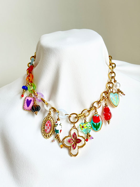 COLLIER TOPAZE