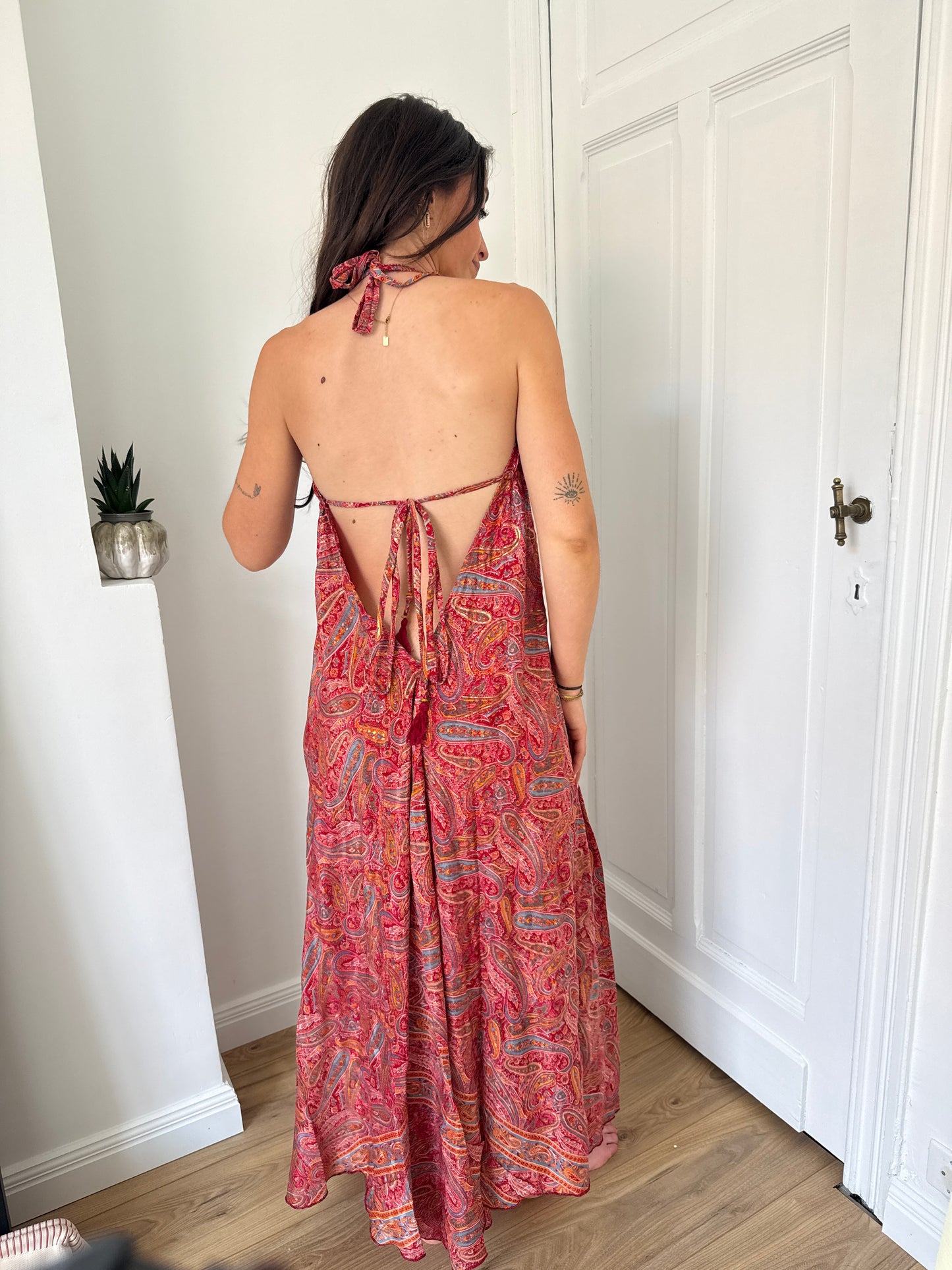 ROBE BOHÈME SARAH ROUGE