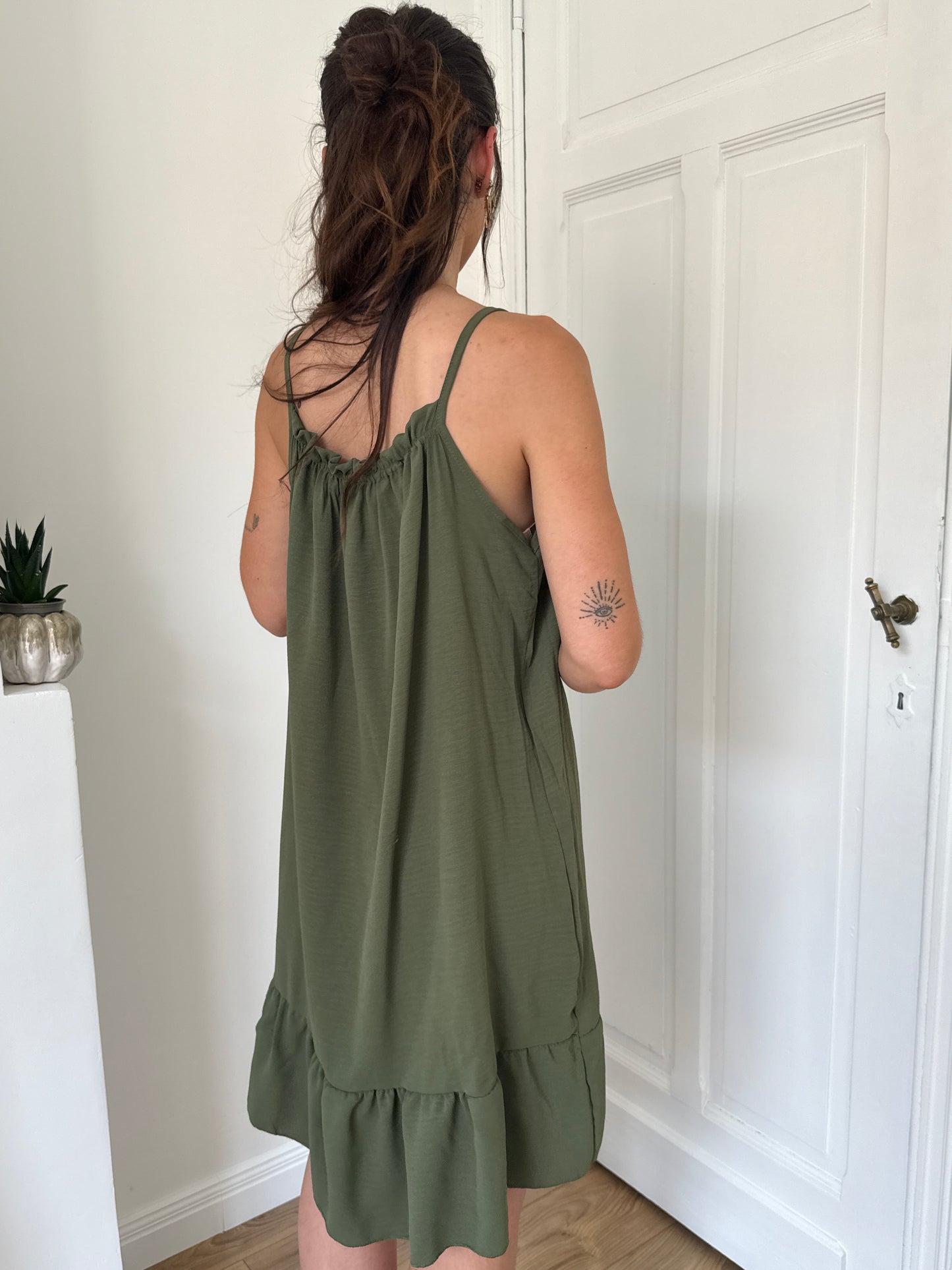 ROBE COURTE FLORENCE KAKI