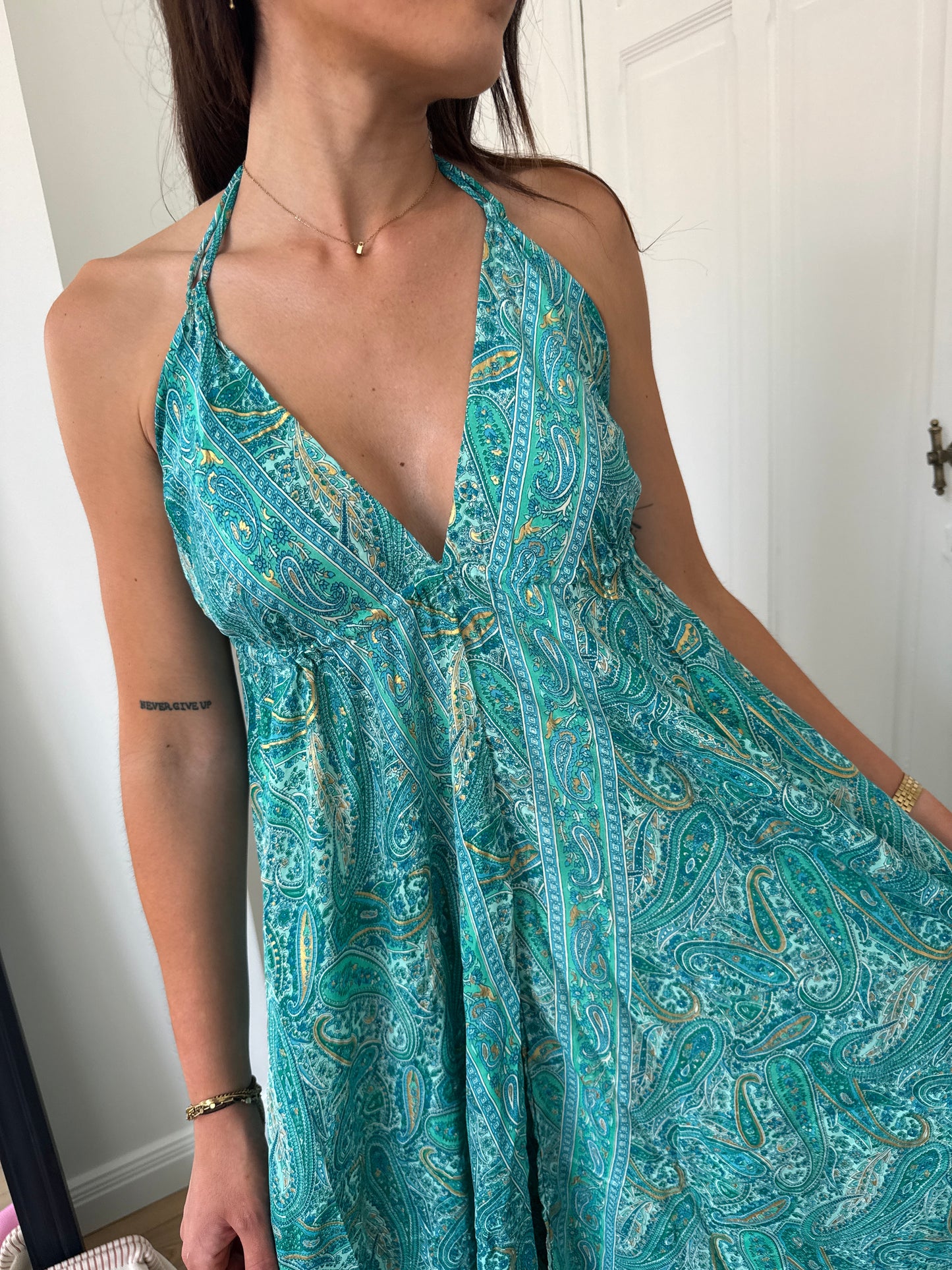 ROBE BOHÈME SARAH VERTE