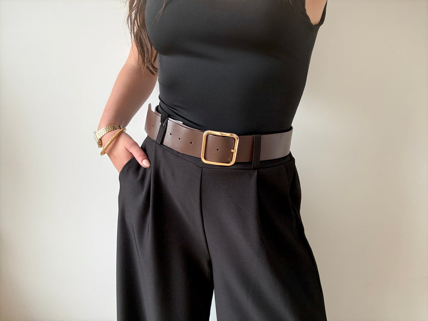 PANTALON TAILLEUR NOIR