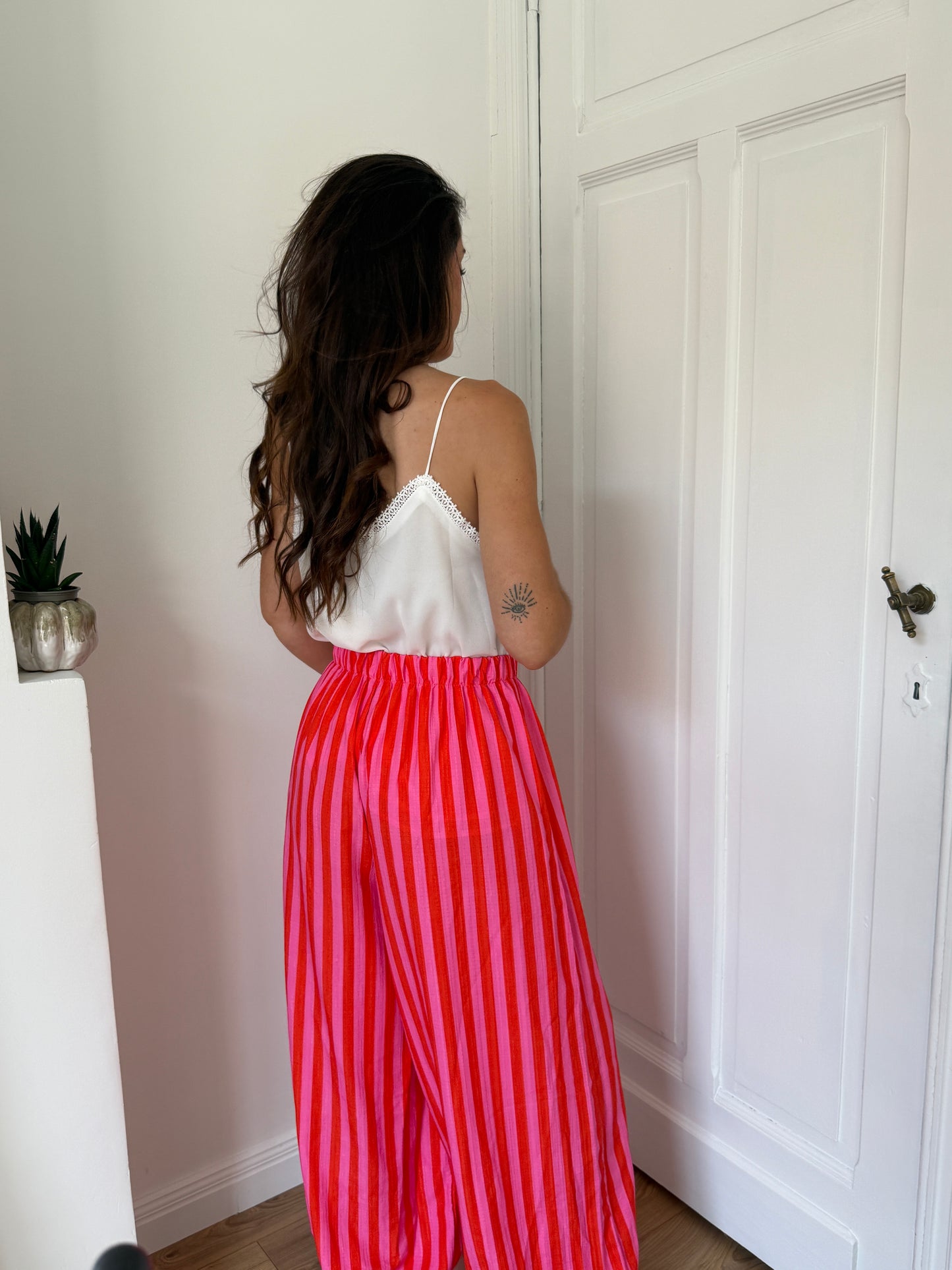 PANTALON ELEANORE ROSE & ROUGE
