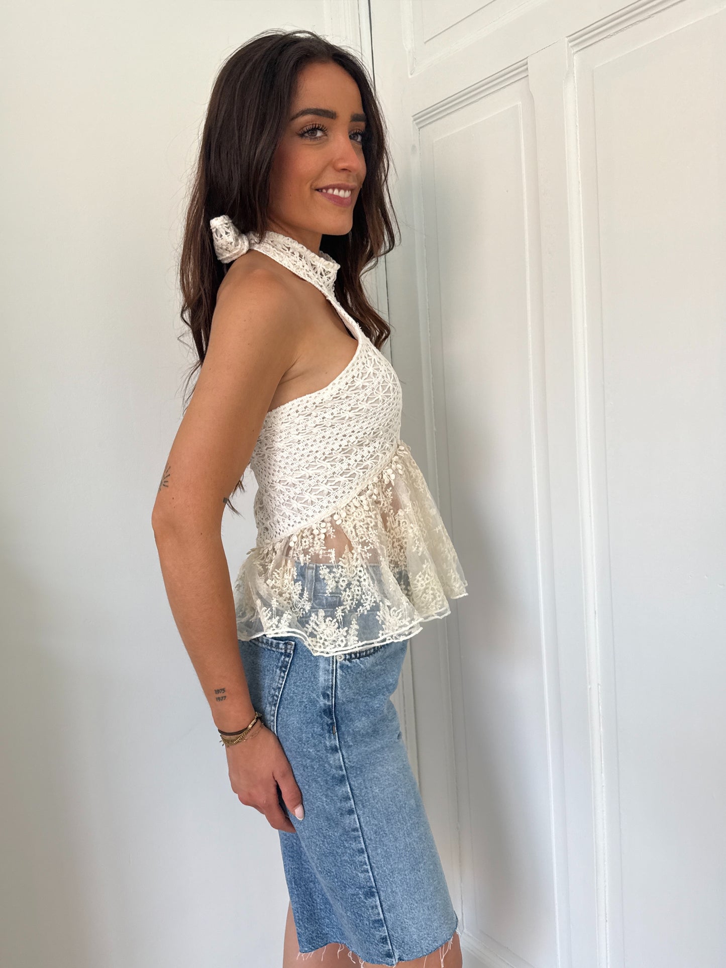 TOP BRODÉ LOUISA