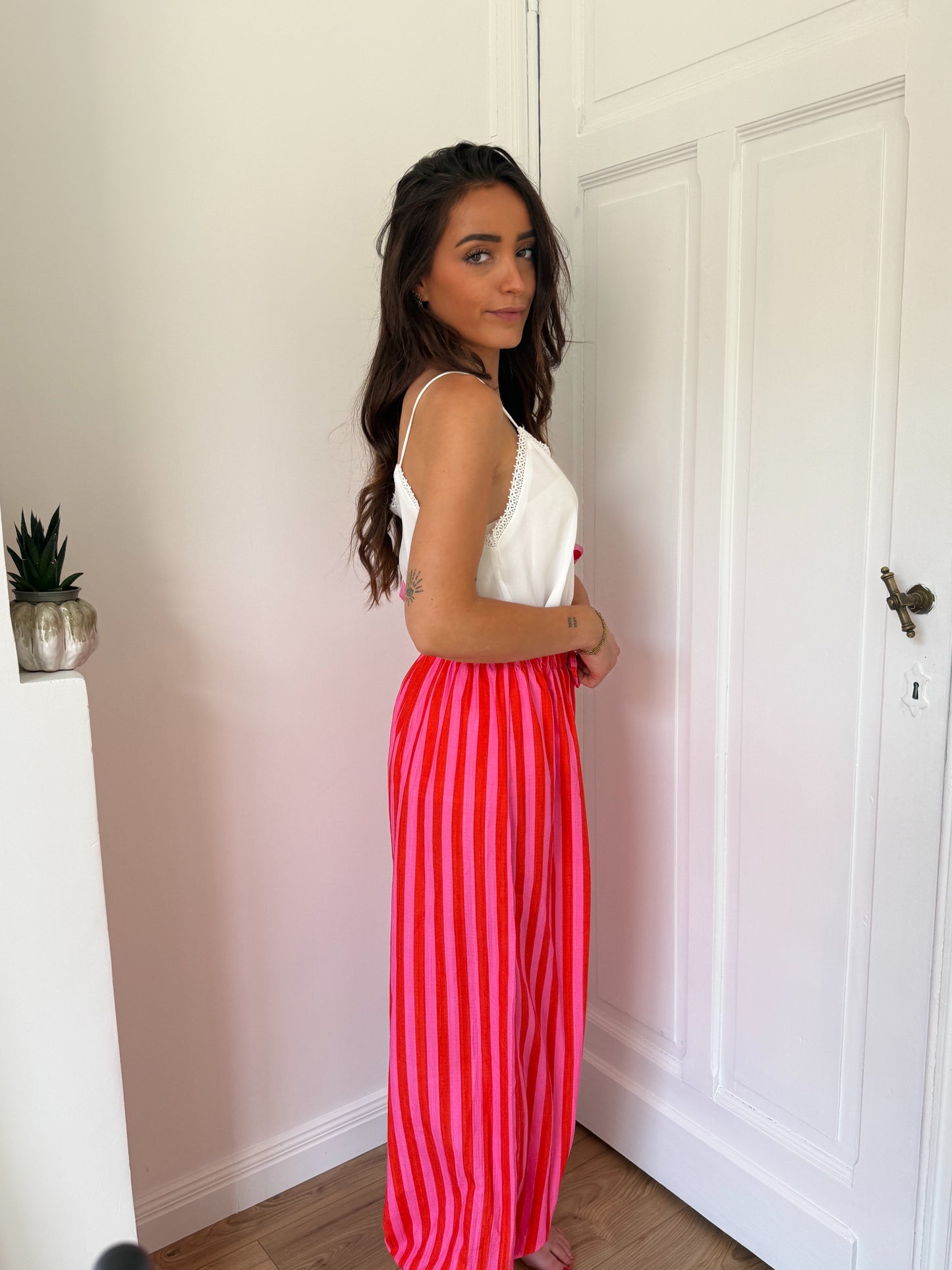 PANTALON ELEANORE ROSE & ROUGE