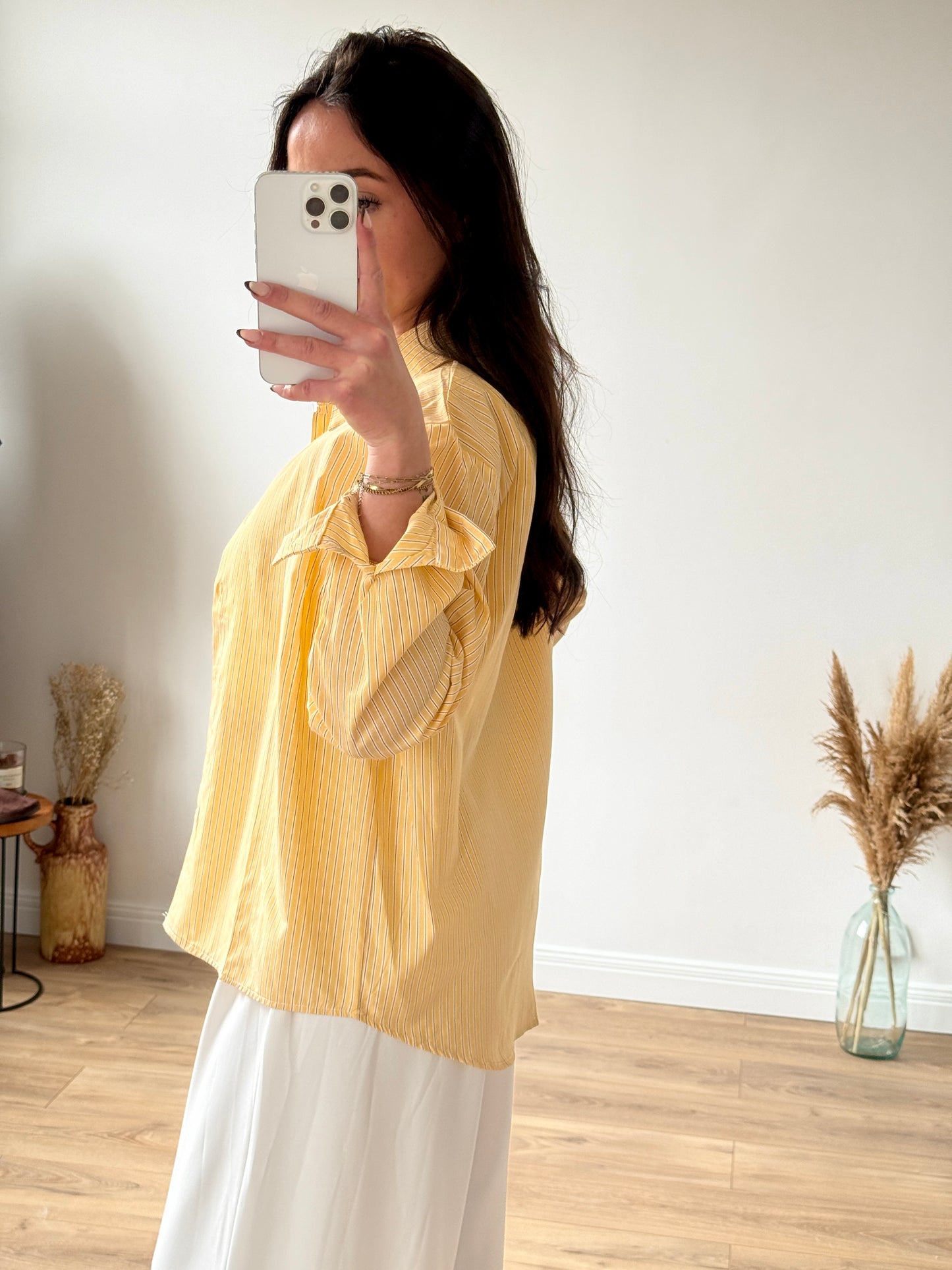 CHEMISE JAUNE SUNSHINE