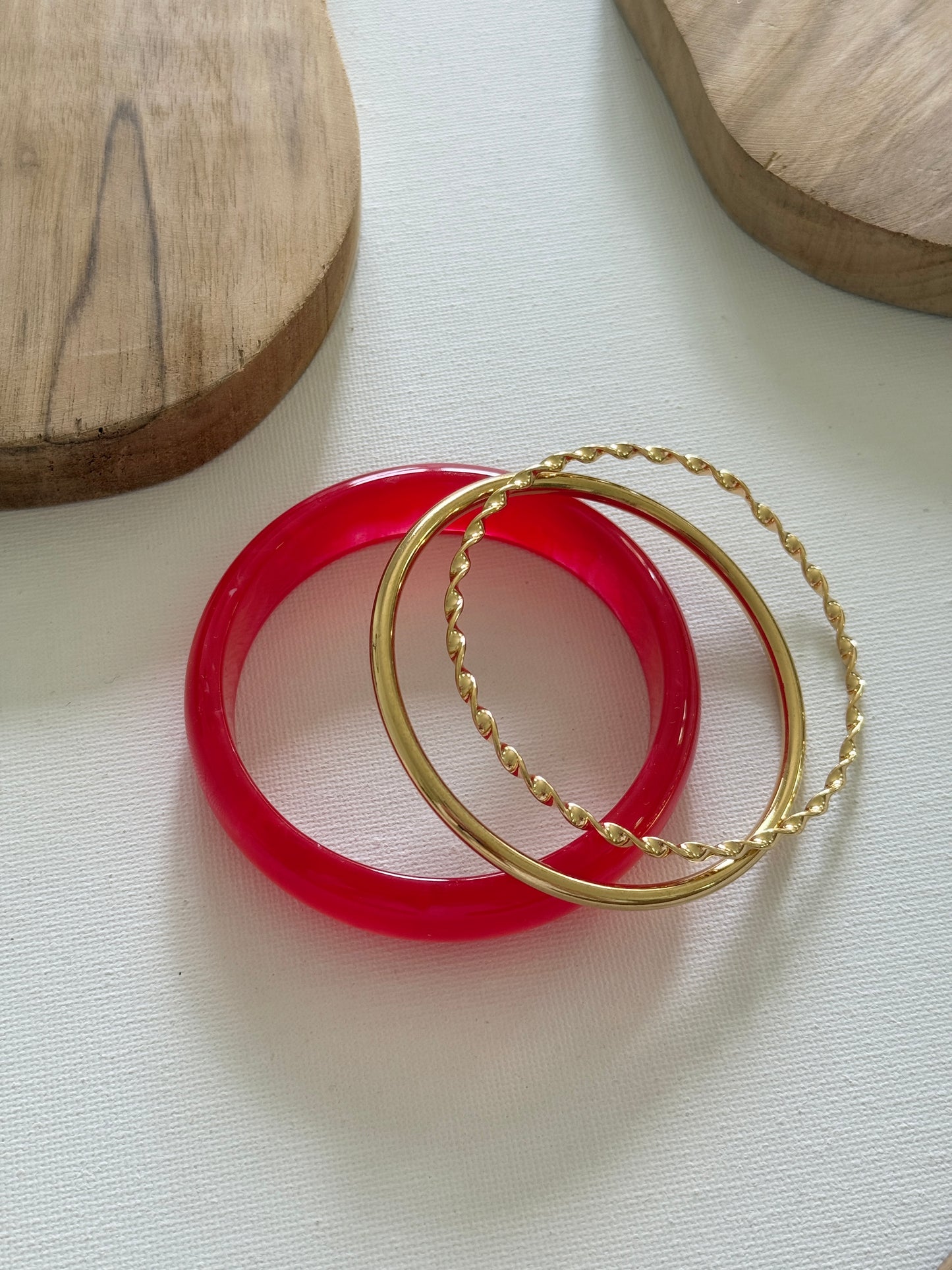 BRACELET MAYA ROUGE
