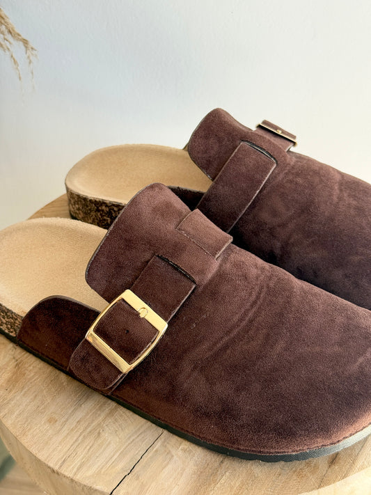 MULES MARRONS
