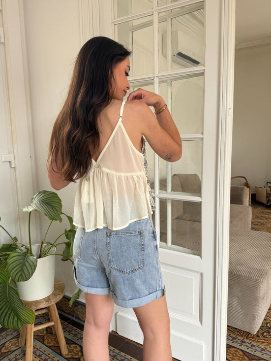 SHORT EN JEANS