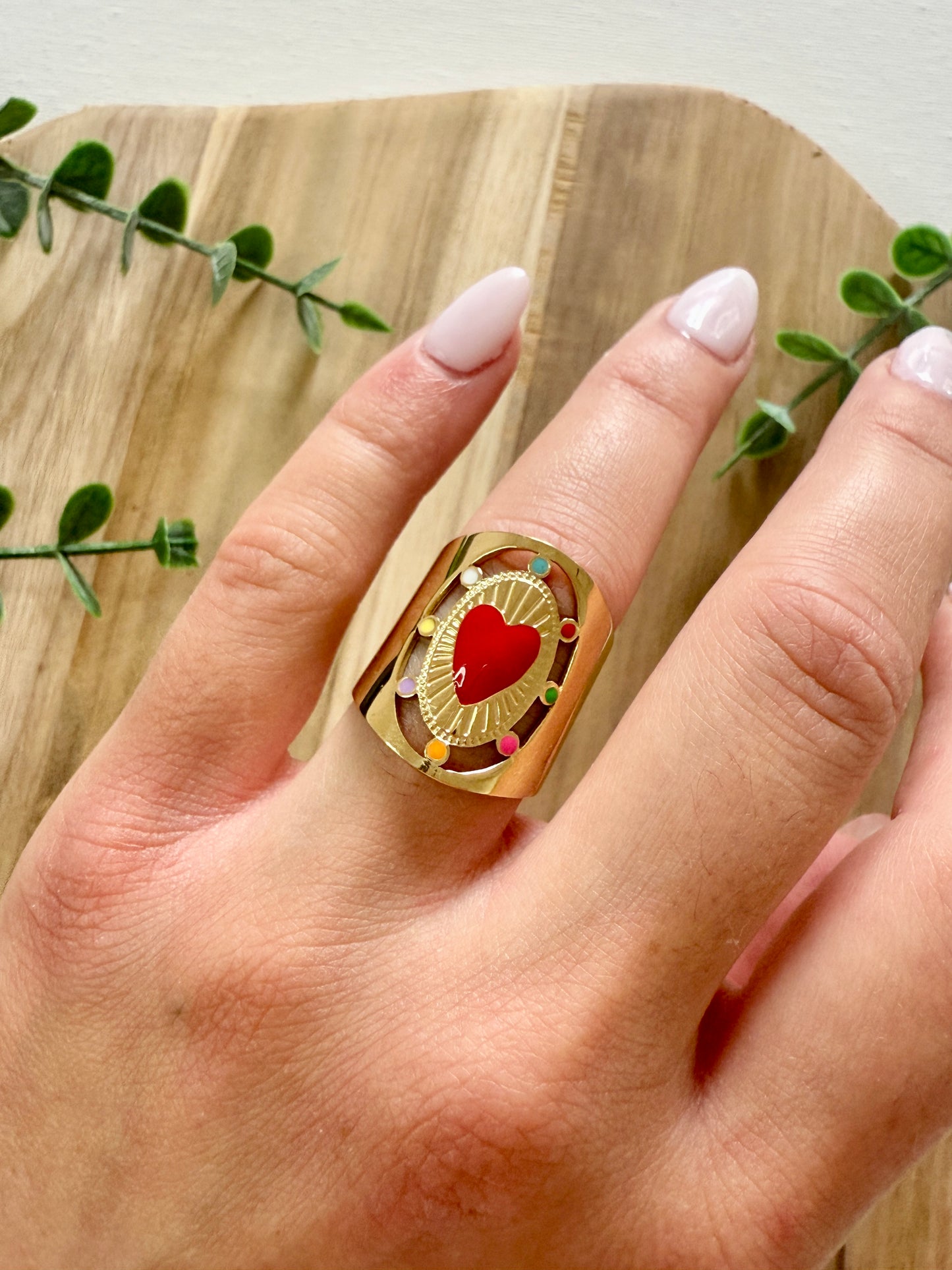Bague Cœur