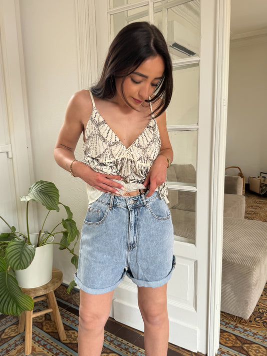 SHORT EN JEANS