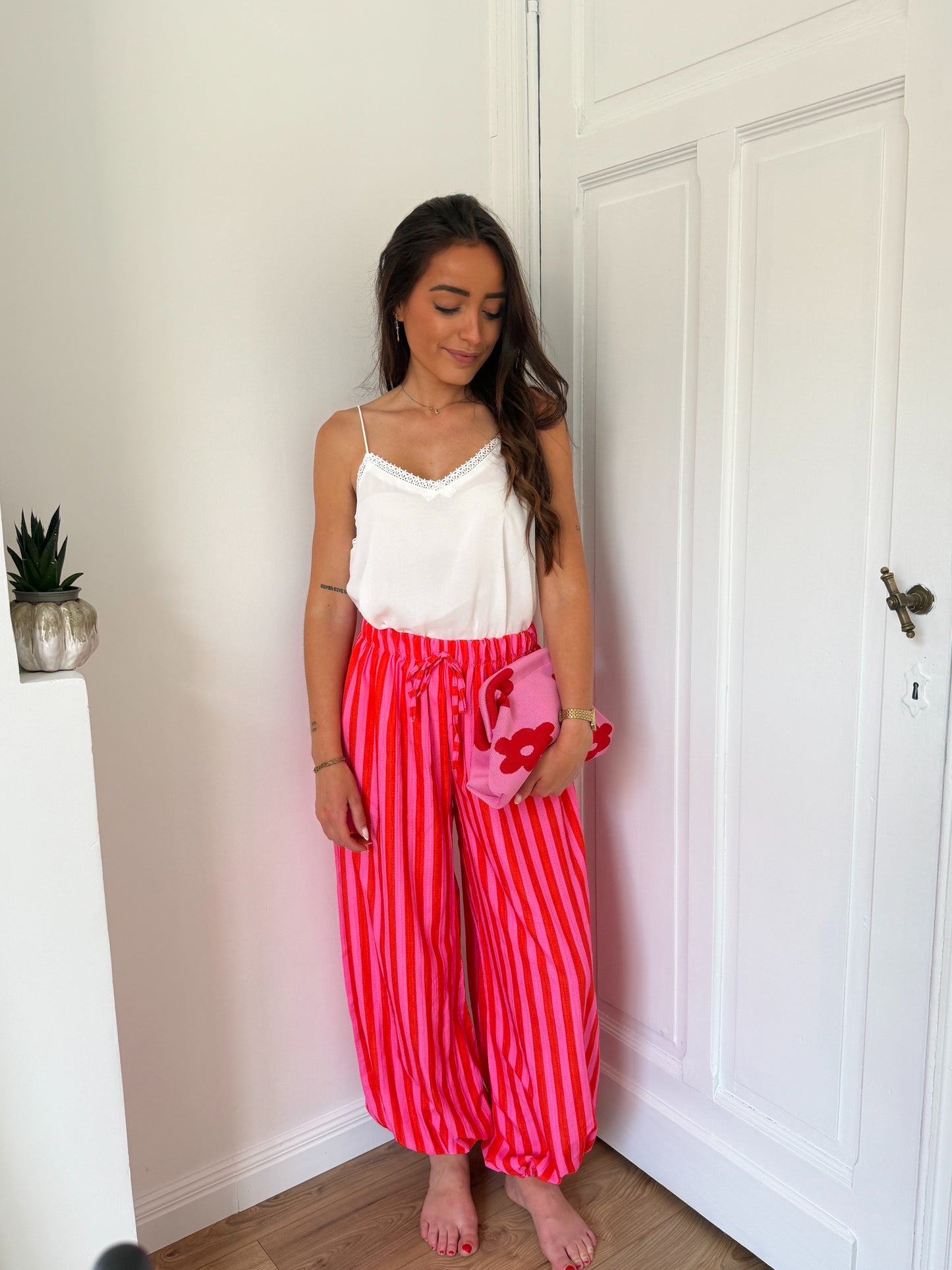 PANTALON ELEANORE ROSE & ROUGE