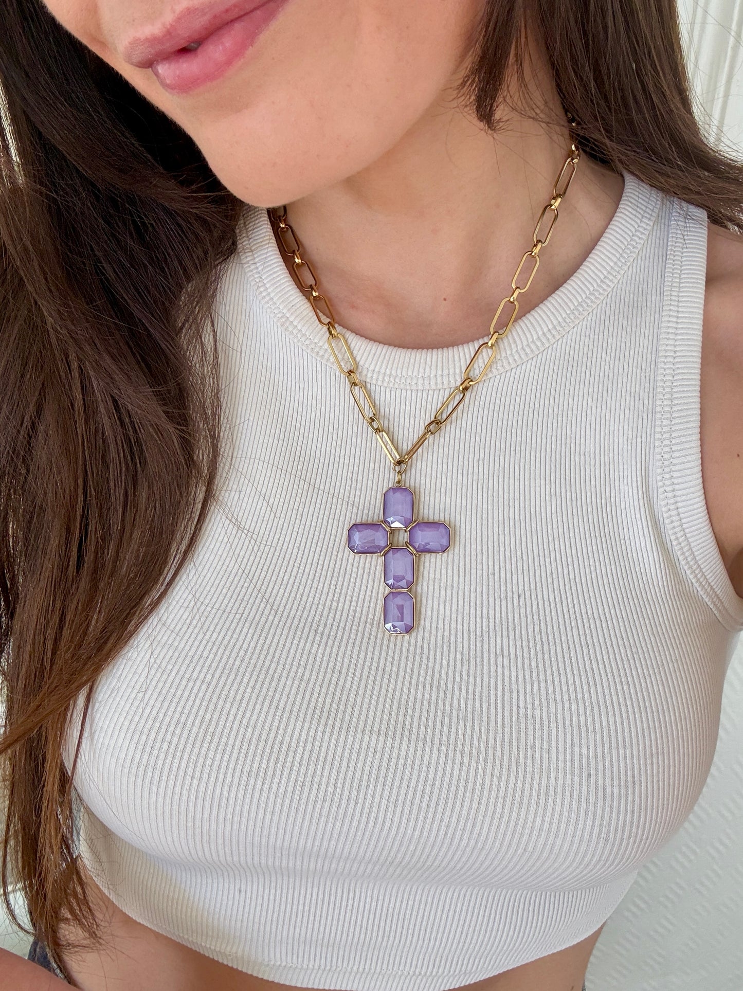 COLLIER VIOLET