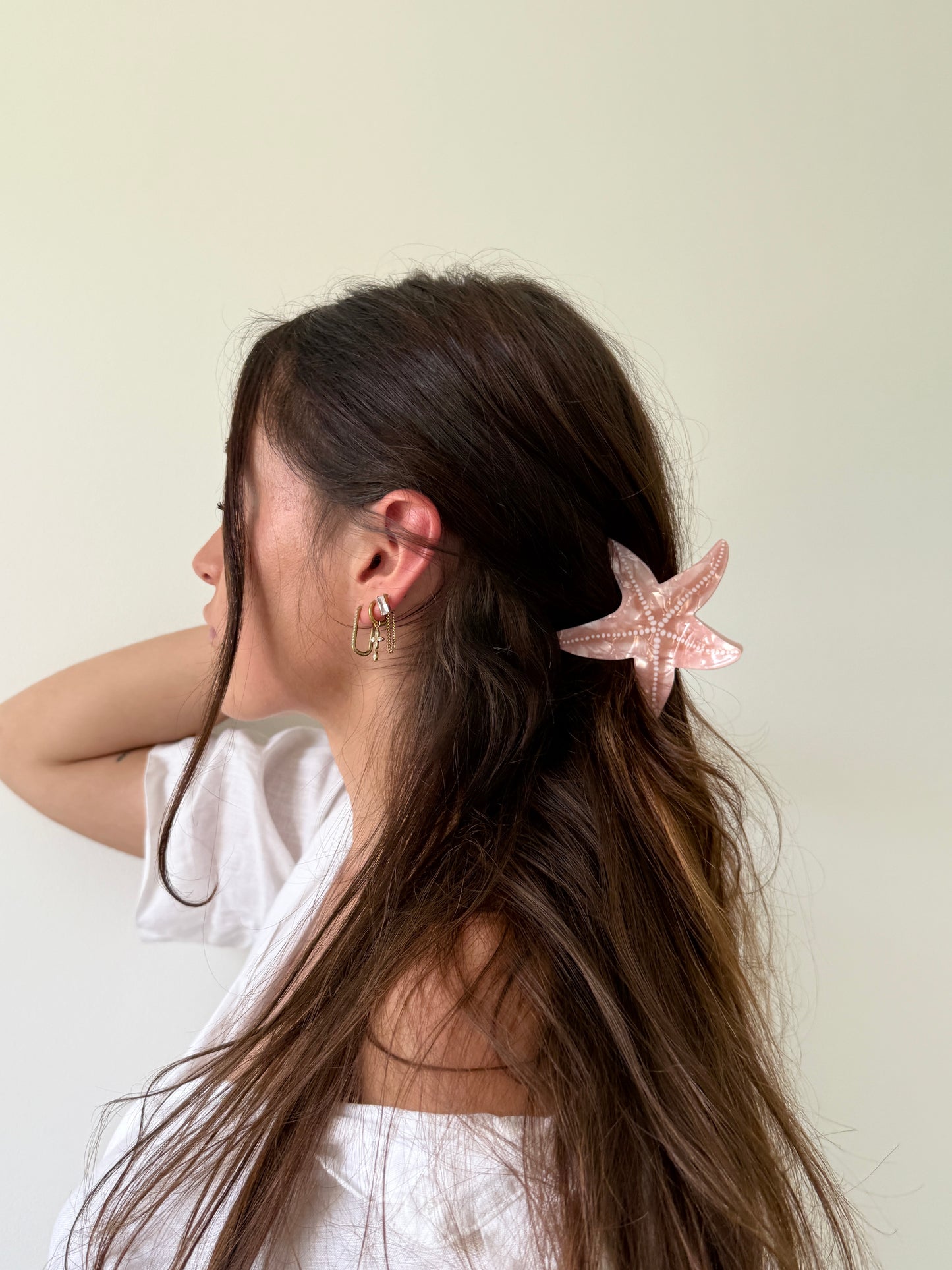 BARRETTES "ÉTOILE DE MER"