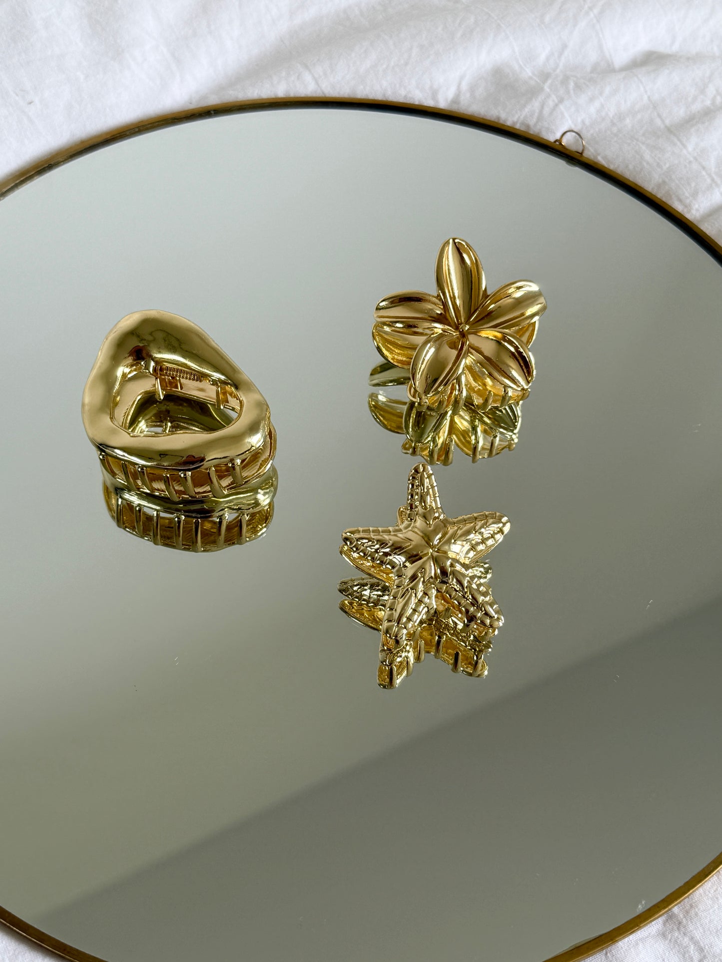 BARRETTES DORÉES