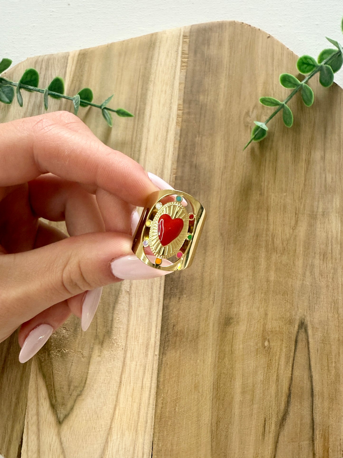 Bague Cœur