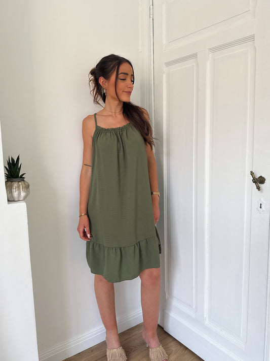 ROBE COURTE FLORENCE KAKI
