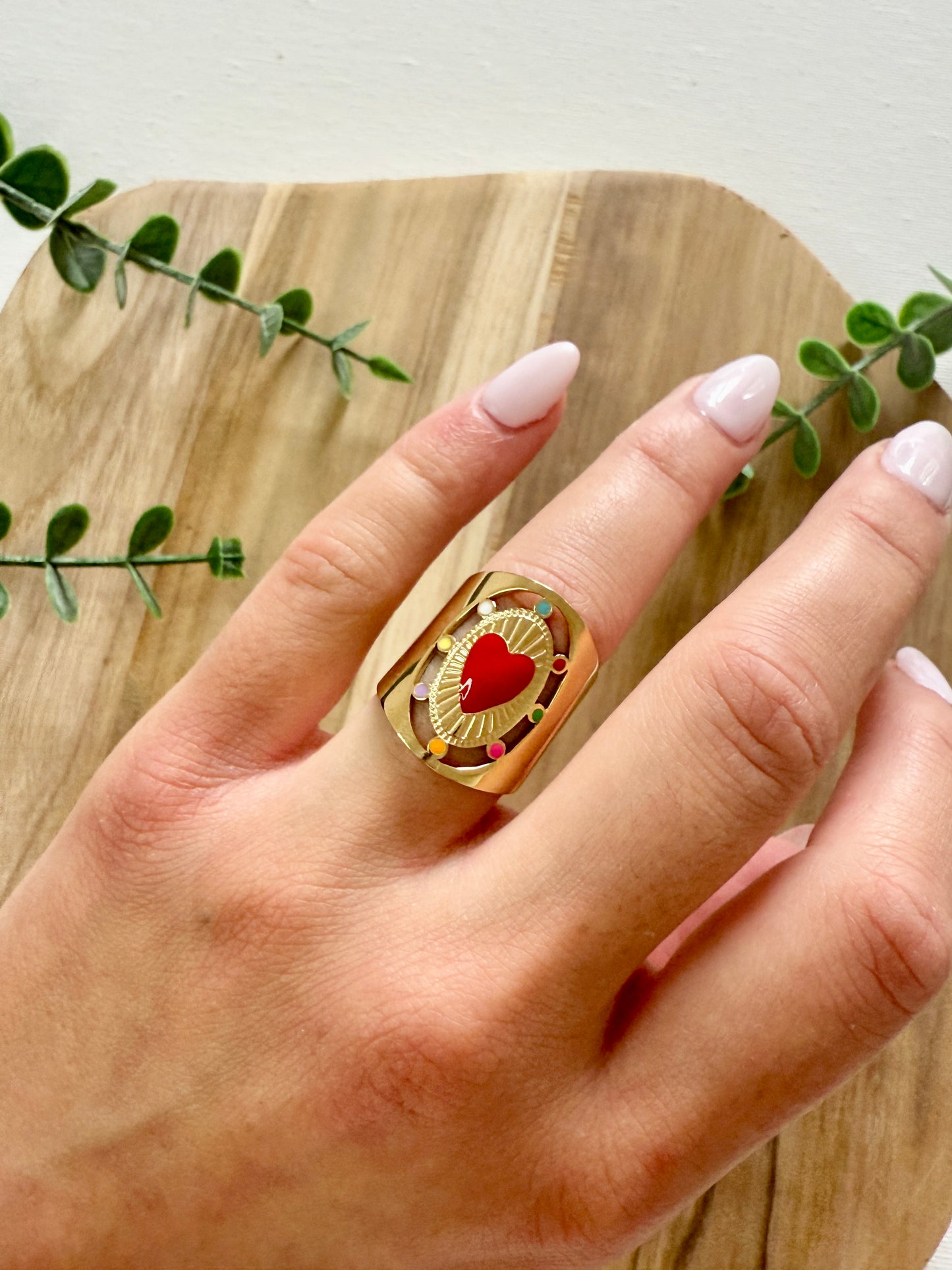 Bague Cœur
