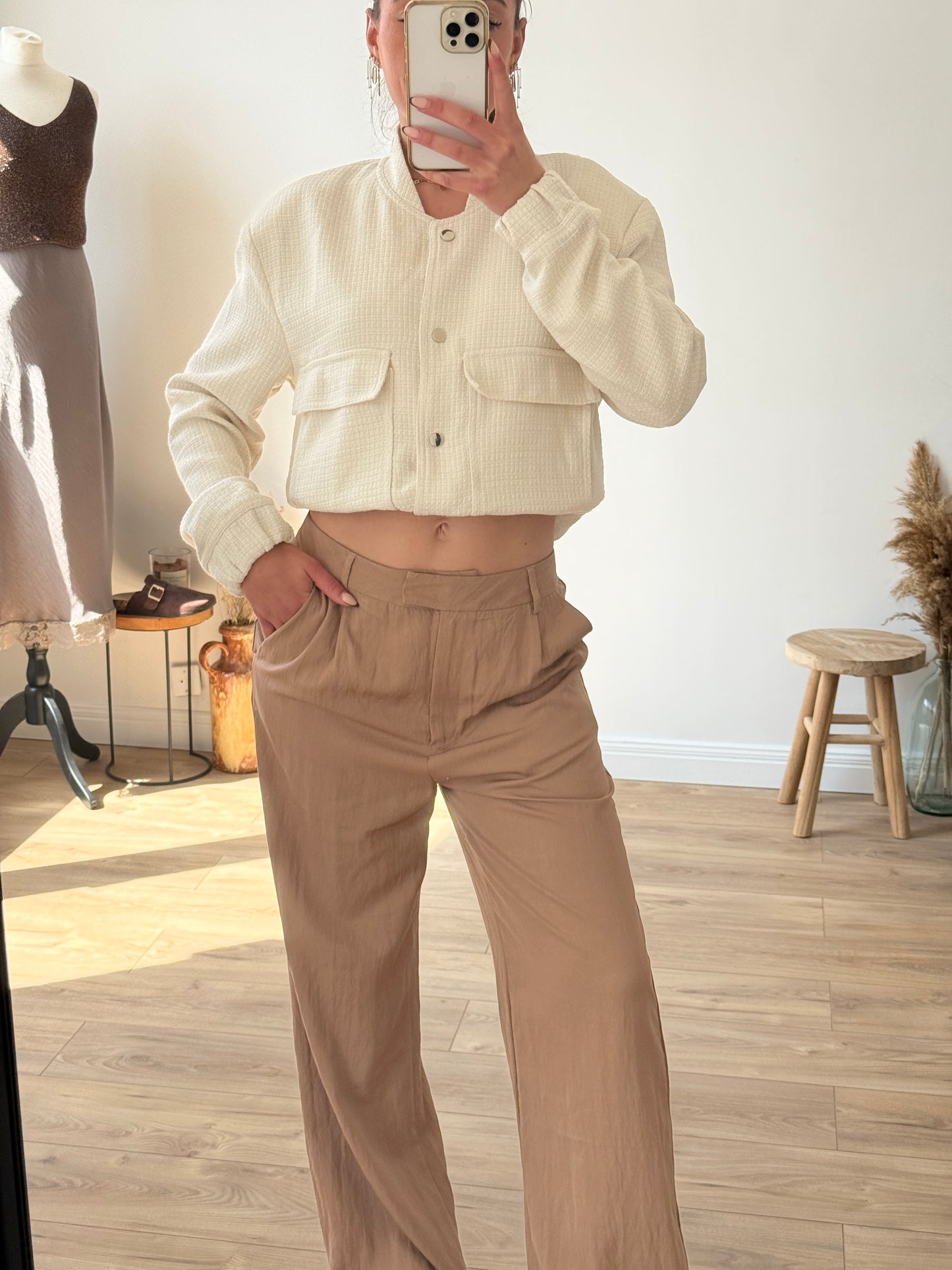 PANTALON MARRON