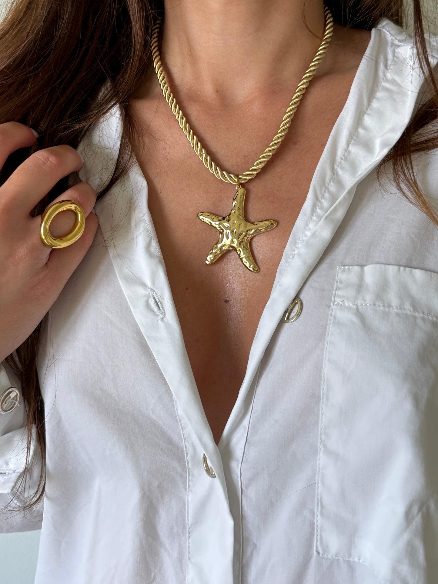 COLLIER NORA CREME