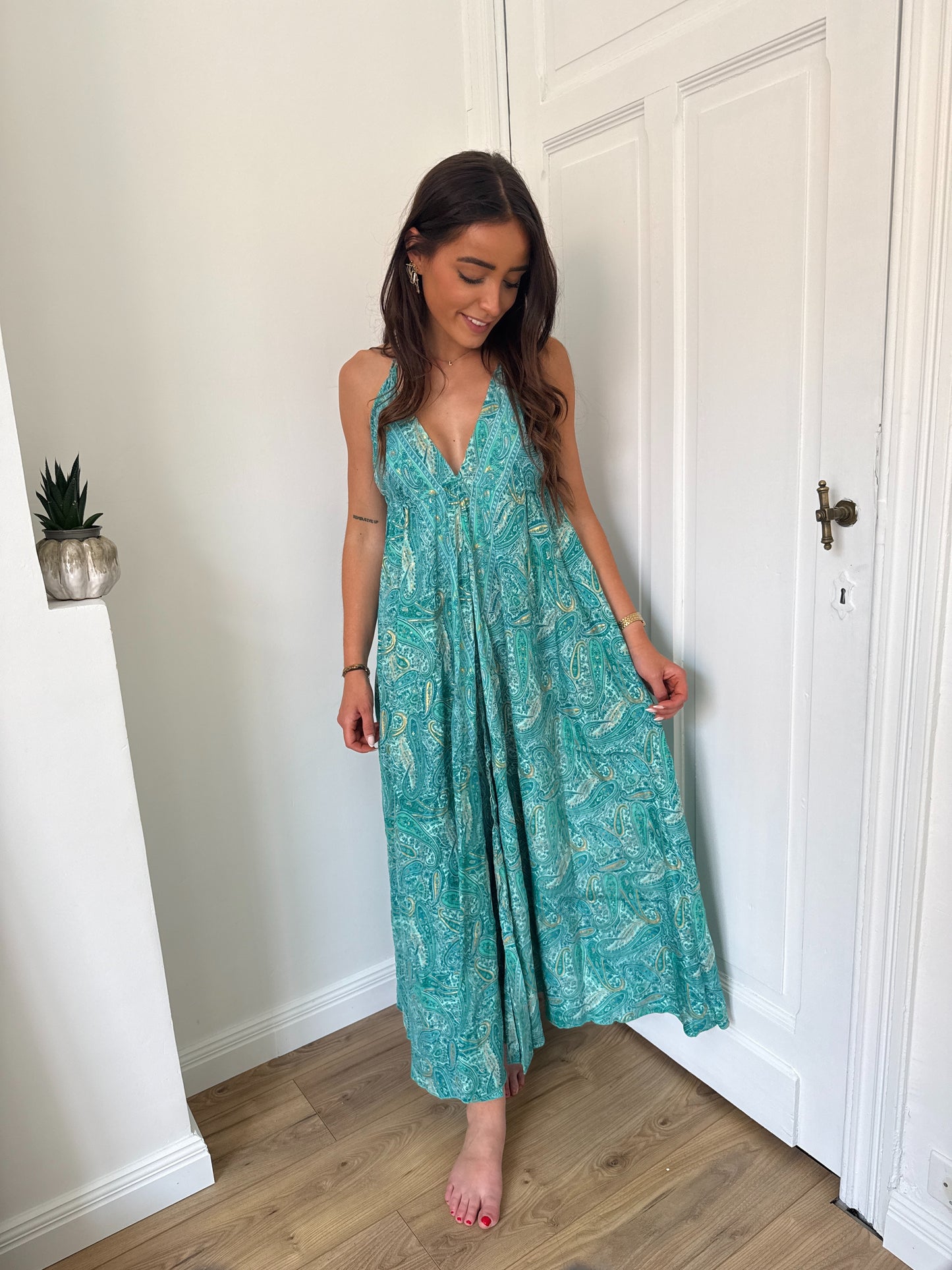 ROBE BOHÈME SARAH VERTE