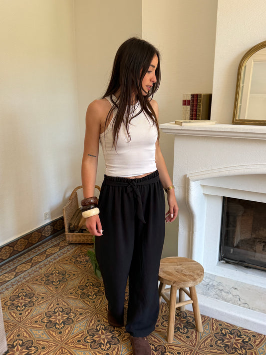 PANTALON FLUIDE NOIR